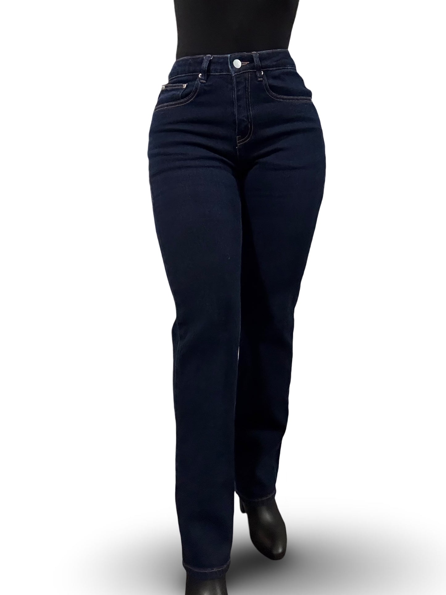 Vintage Fit High-Rise Women's Straight Jeans