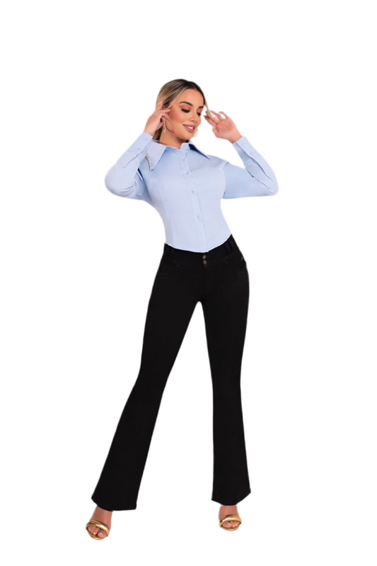 COLOMBIAN JEAN IN YOU WIDE LEG REF-1891