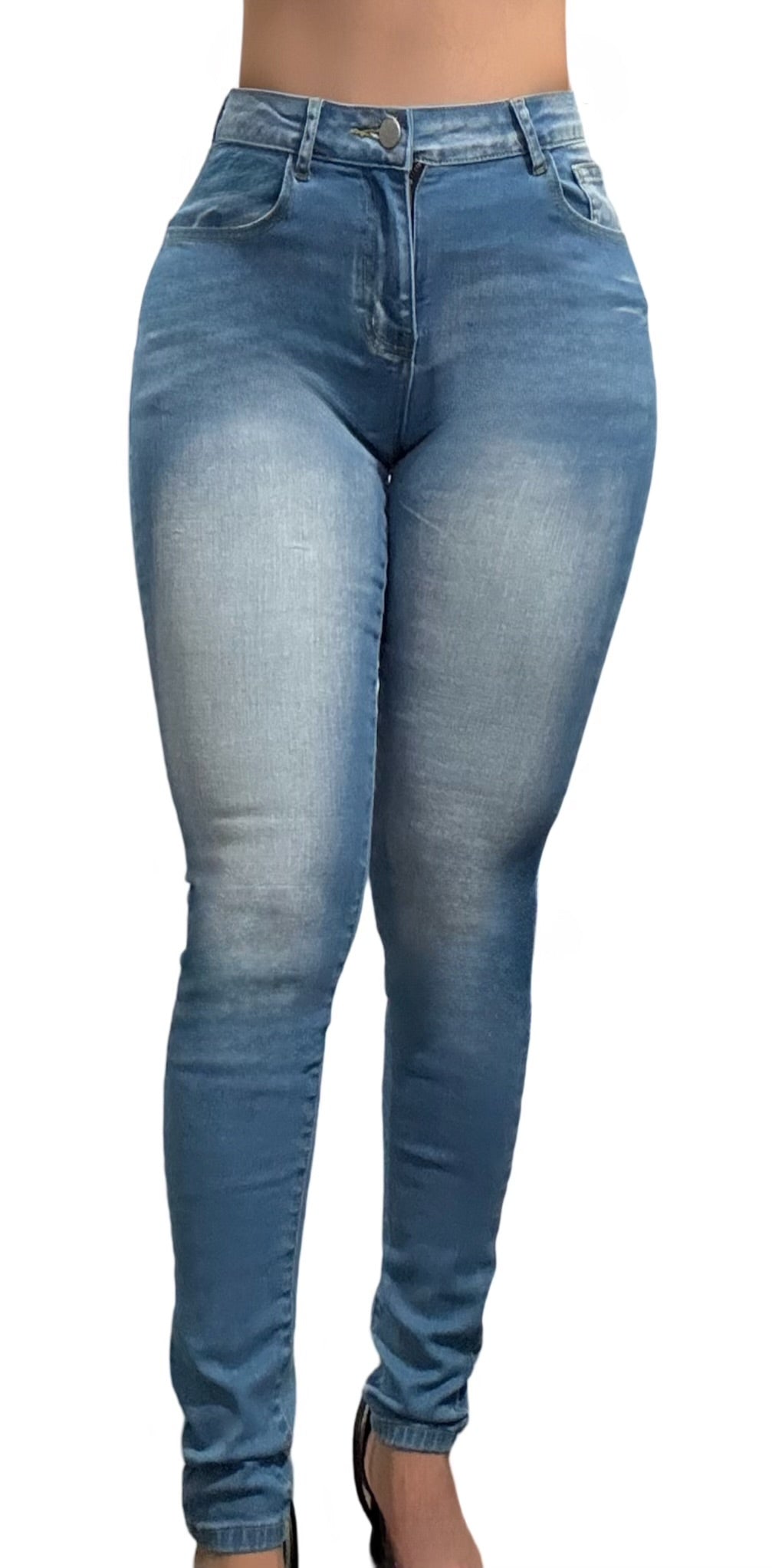 JEANS SKINNY STRETCH HIGH RISE