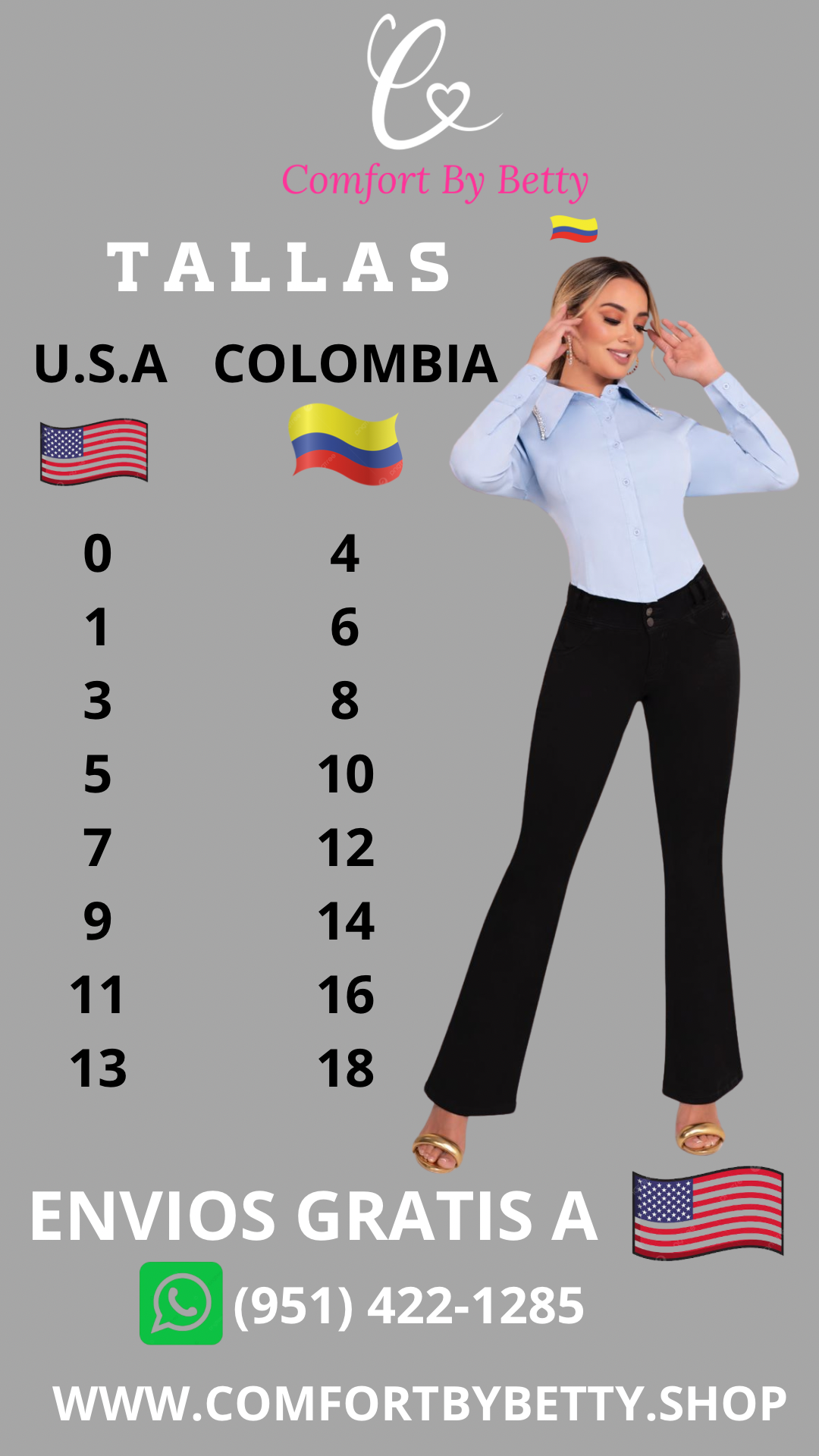 COLOMBIAN JEAN IN YOU WIDE LEG REF-1891