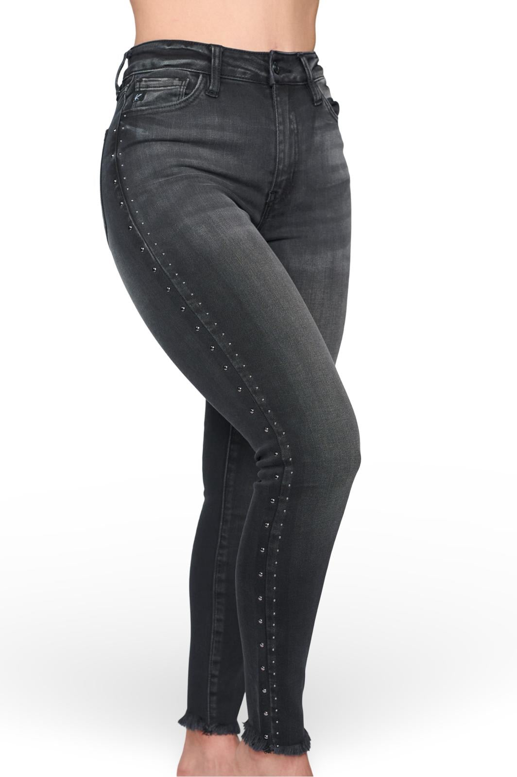 JEANS SKINNY WITH RHINESTONE
