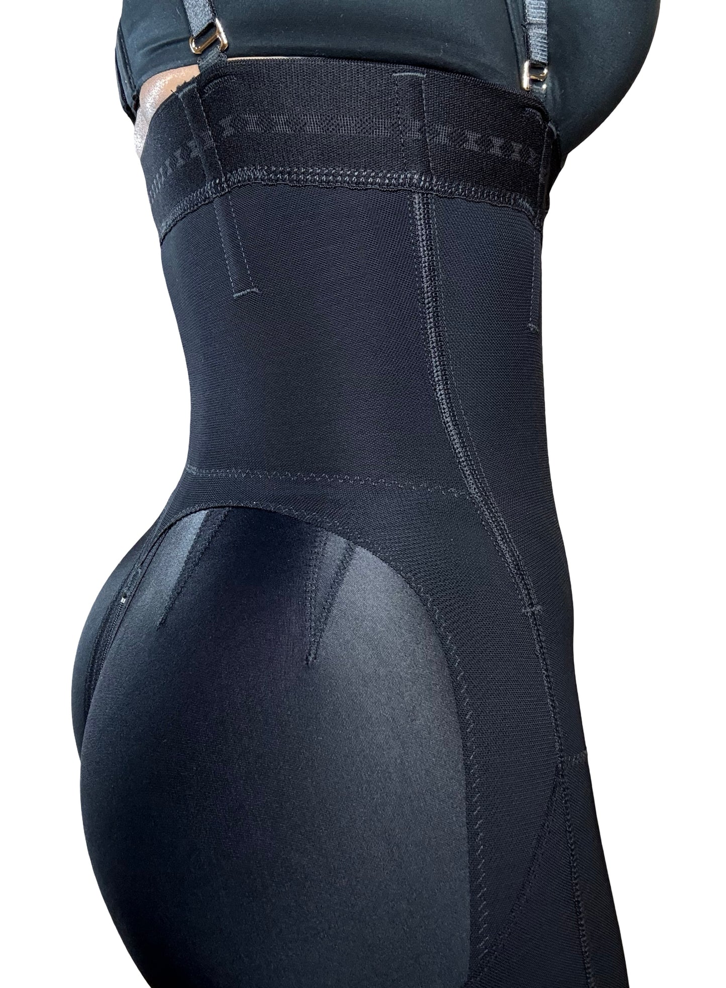 Faja Strapless Alessia Pierna Larga – Moldeo Firme con Varillas Laterales y Definición Total