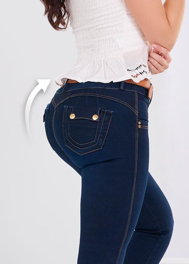 COLOMBIAN JEANS WITH SHAPEWEAR ONLY IN ABDOMINAL PART REF: MIA 2408-1003