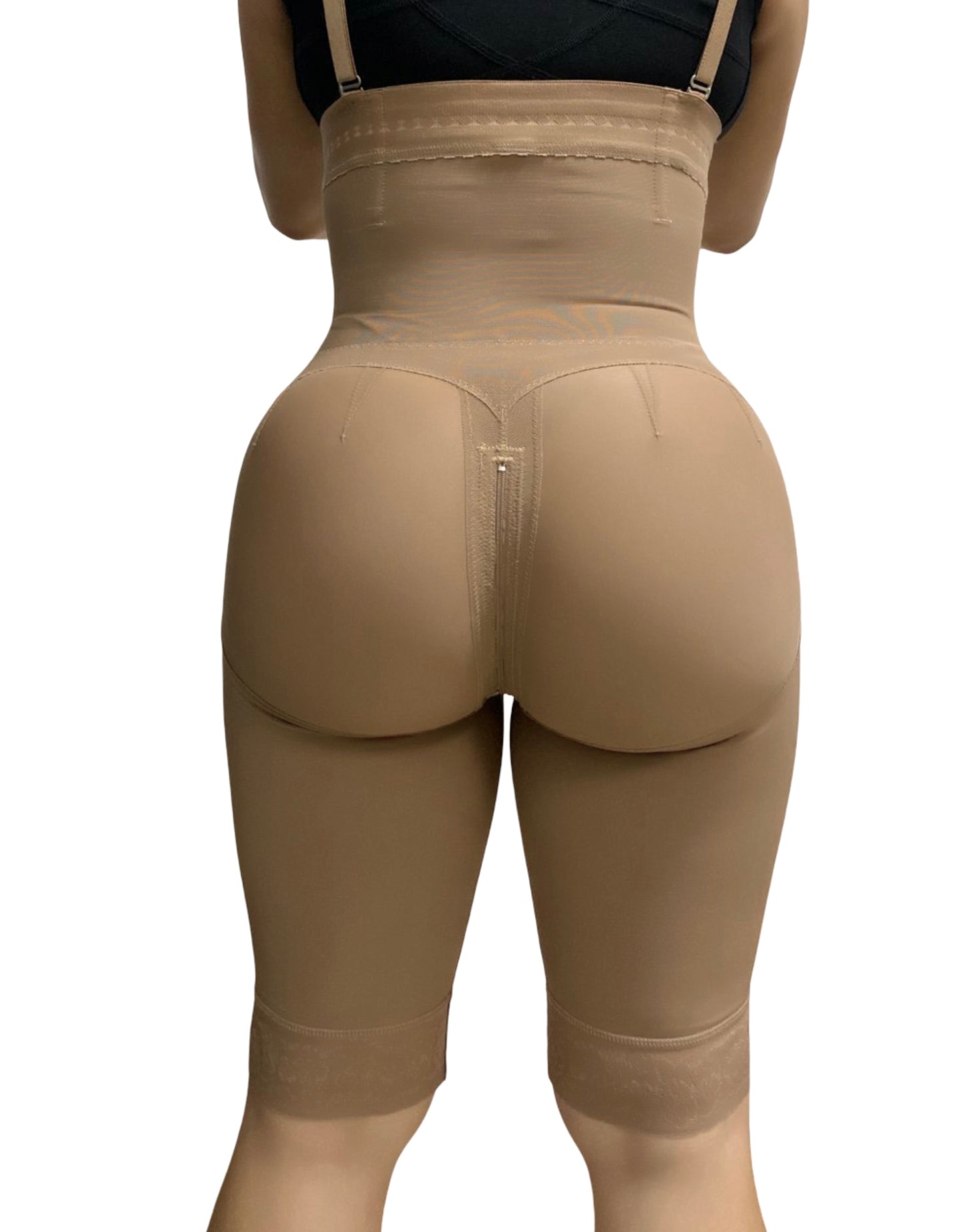 Faja Strapless Alessia Pierna Larga – Moldeo Firme con Varillas Laterales y Definición Total