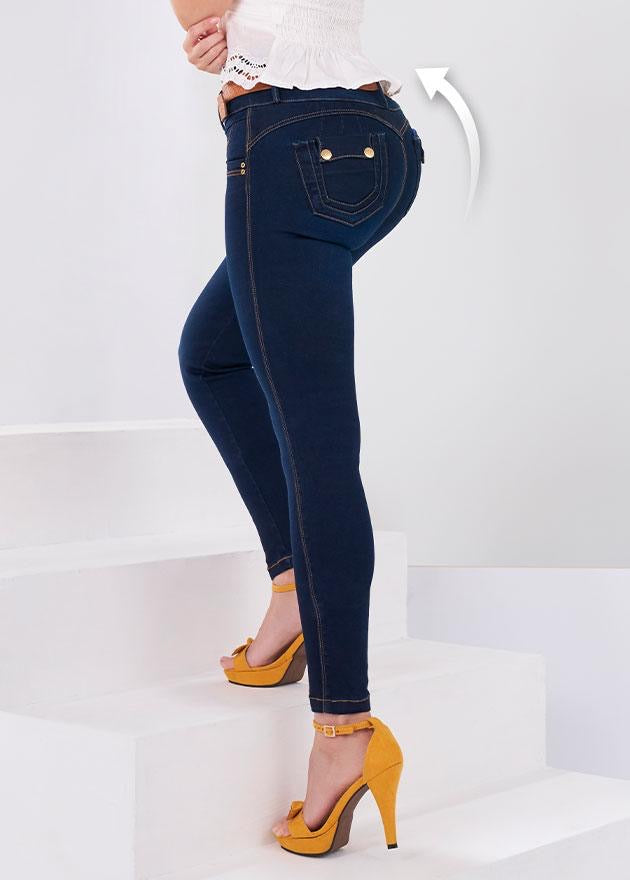 COLOMBIAN JEANS WITH SHAPEWEAR ONLY IN ABDOMINAL PART REF: MIA 2408-1003