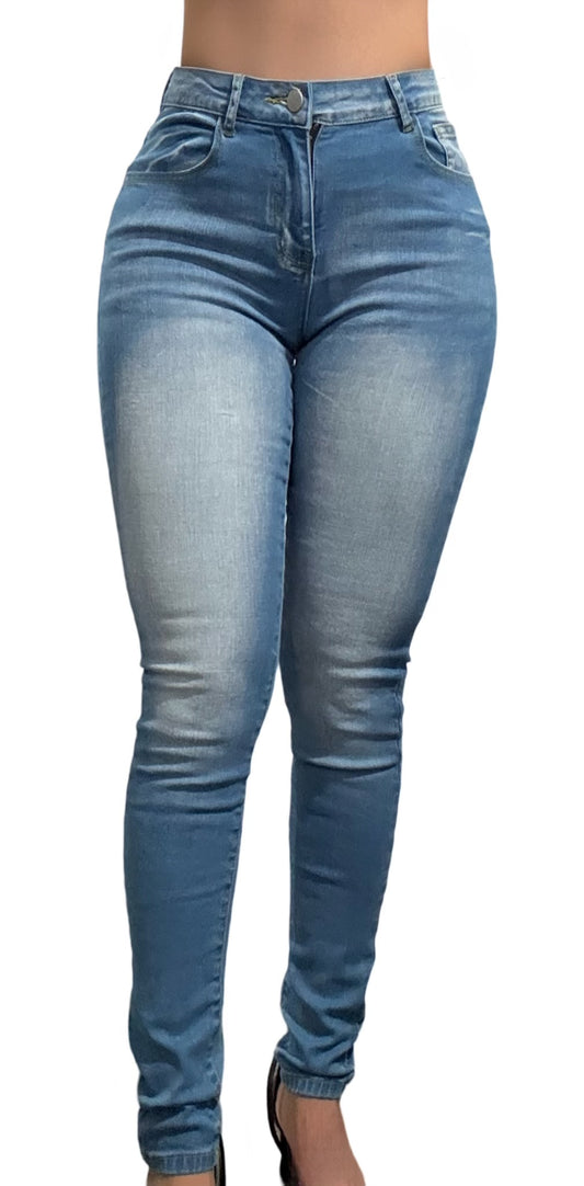JEANS SKINNY STRETCH HIGH RISE